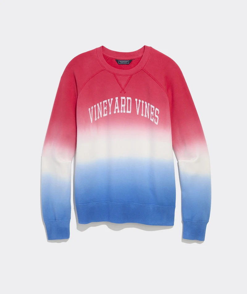 Americana Dip-Dye Surf Terry Sweatshirt