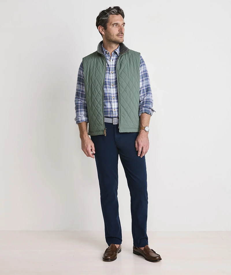 Brushed Cotton 5-Pocket Pants