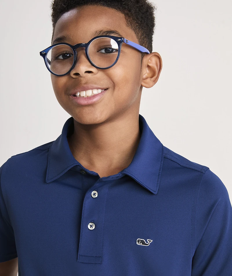 Boys' Solid Sankaty Performance Polo