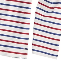 OUTLET Women's Striped Boatneck Tee