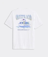 Kids' Grateful Dead x vineyard vines Dancin' Bearfoot Short-Sleeve Pocket Tee