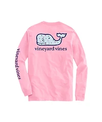 OUTLET Snow Bunnies Whale Long-Sleeve Pocket Tee