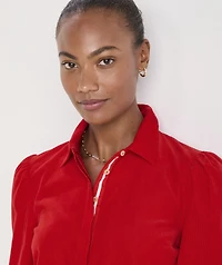 Corduroy Popover Shirt