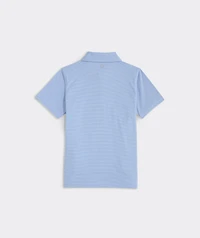 Boys' Anegada Stripe Sankaty Performance Polo