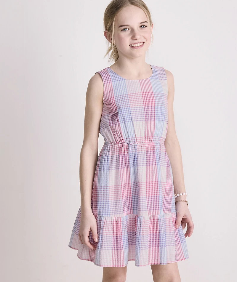 Girls' Mia Seersucker Dress
