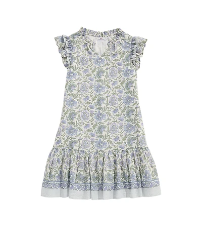 OUTLET Girls' Anegada Ruffle Sleeve Dress