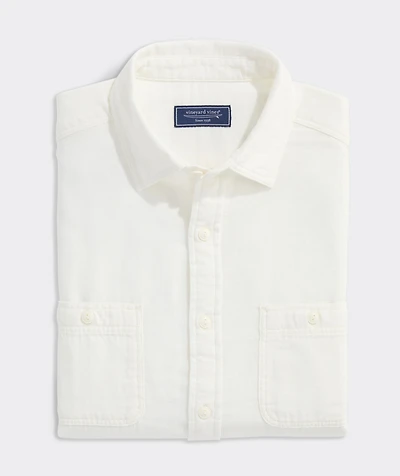 Sugarcane Solid Double Cloth Shirt