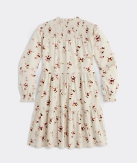 Girls' Tiered Corduroy Dress