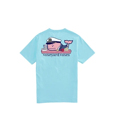 OUTLET Clambake Whale Short-Sleeve Pocket Tee