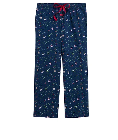 OUTLET Women's Holiday Whales & Lights Lounge Pants