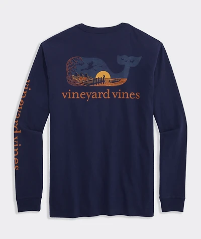 Halloween Whale Long-Sleeve Tee