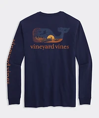 Halloween Whale Long-Sleeve Tee