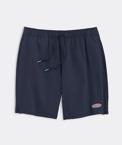 7 Inch Solid Chappy Swim Trunks