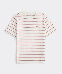 Boys' Striped Surf Short-Sleeve Pocket Tee