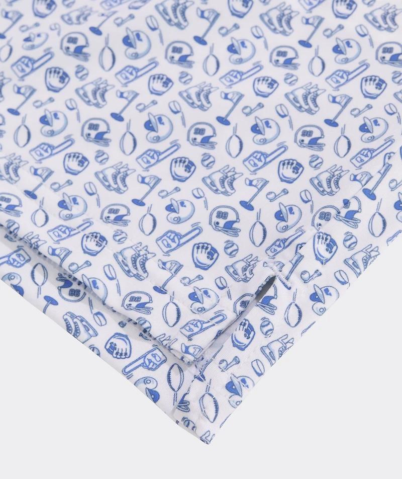 Boys' Printed Sankaty Performance Polo