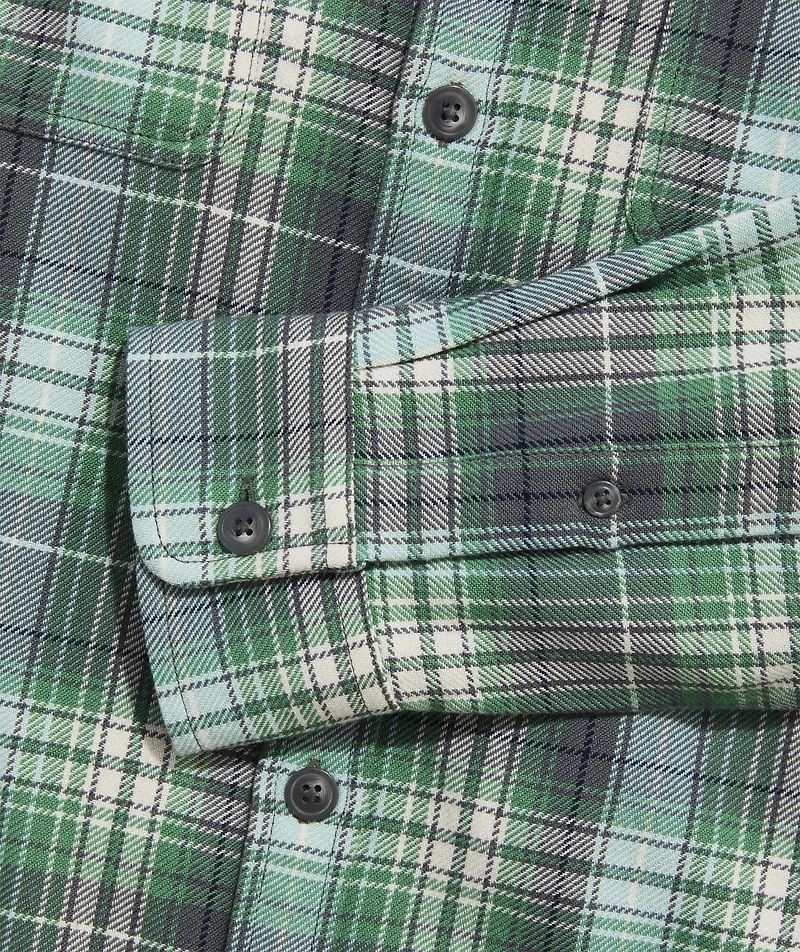 Wickham Plaid Twill Utility Shirt