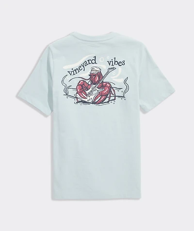 Boys' Yacht Rock Lobster Short-Sleeve Pocket Tee