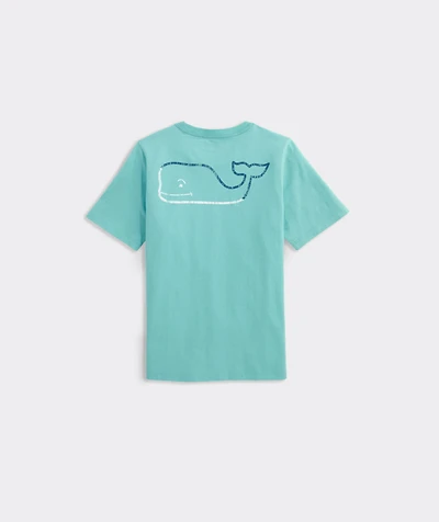Boys' Burgee Vintage Whale Short-Sleeve Pocket Tee