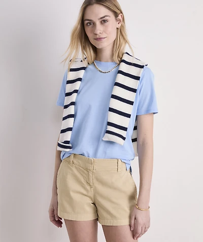 Pima Cotton Crewneck Tee