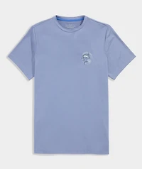 Marlin Circle Short-Sleeve Harbor Performance Tee