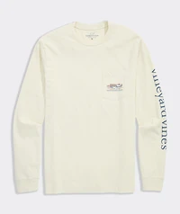 Dockside Autumn Wakes Long-Sleeve Pocket Tee