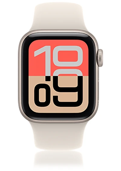 Apple Watch SE 3 Aluminium avec Bracelet Sport Comète (P/M)