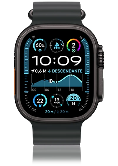 Apple Watch Ultra 2 Titanium Bracelet Noir Océan