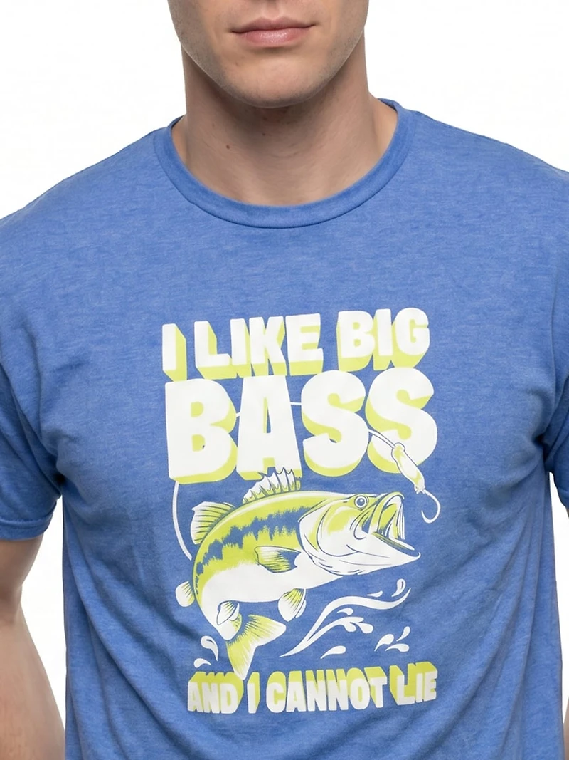 Men's I Like Big Bass Attitude Tee