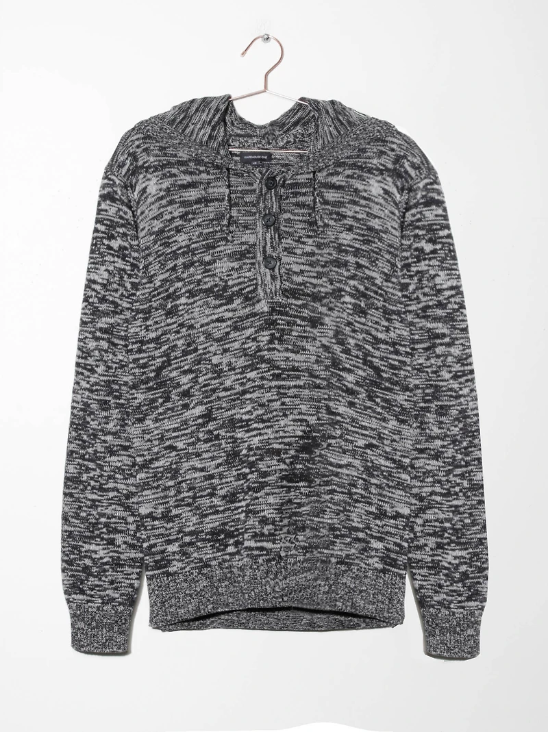 Men's Henley Kanga Popover Sweater