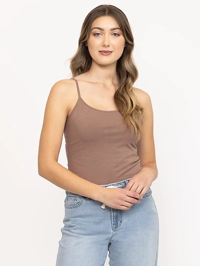 Women's Fitted Scoop Neck Cami