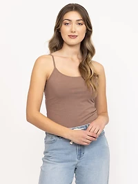 Women's Fitted Scoop Neck Cami