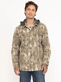 Men's Camo Shacket