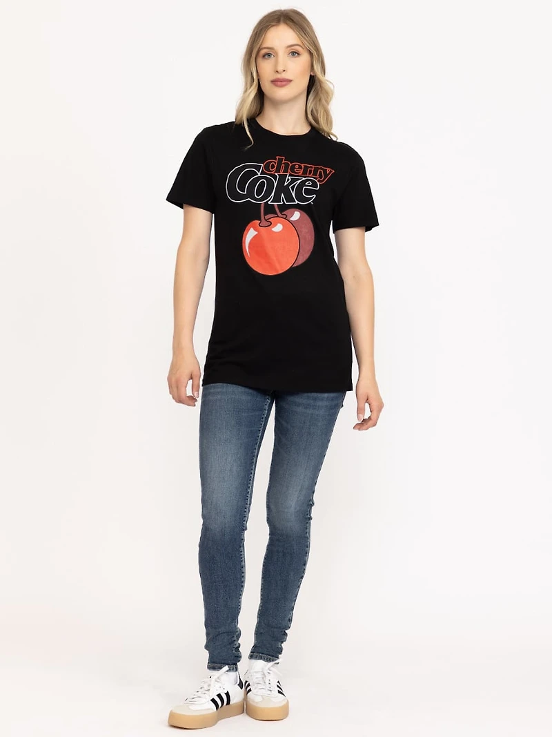Women's Cherry Coke Crew Neck Tee