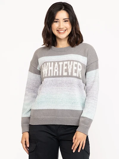 Women's Whatever Colourblock Sweater