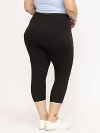 Women's Cell Phone Pocket Capri Legging