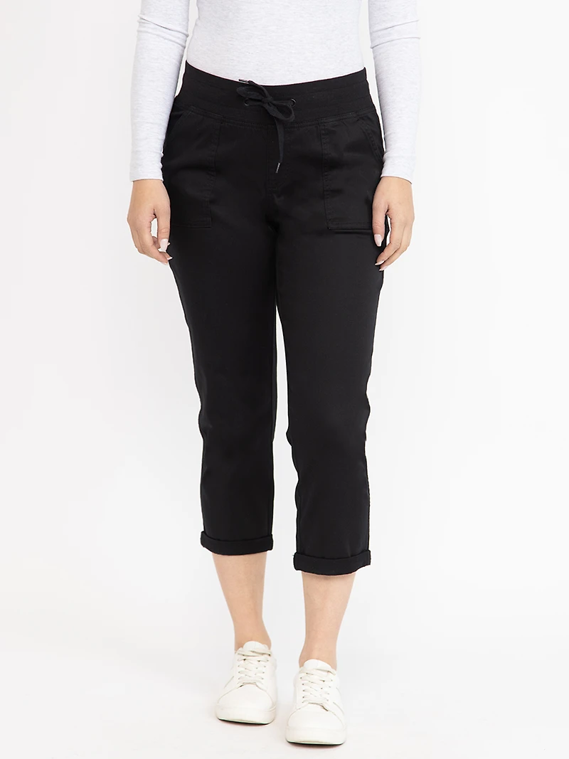 Women's Knit waist Pull-on Cuffed Weekender Pants