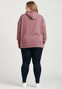 Women's Lace Insert Hoodie