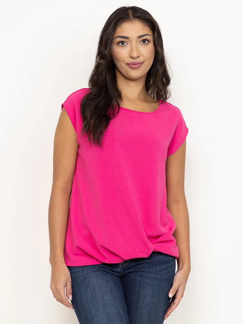 Women's Twist Hem Blouse