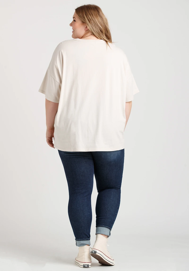 Women's Mushroom Oversized Tee