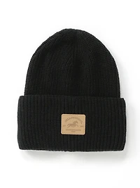 Yellowstone Rib Knit Patch Beanie