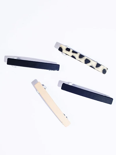 Women's Leopard Barettes