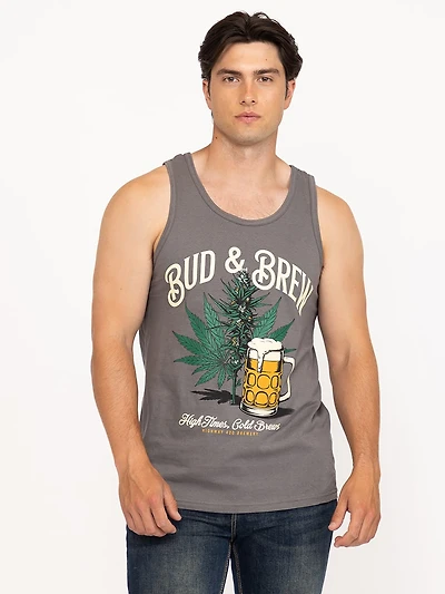 Men's Bud Beer Tank