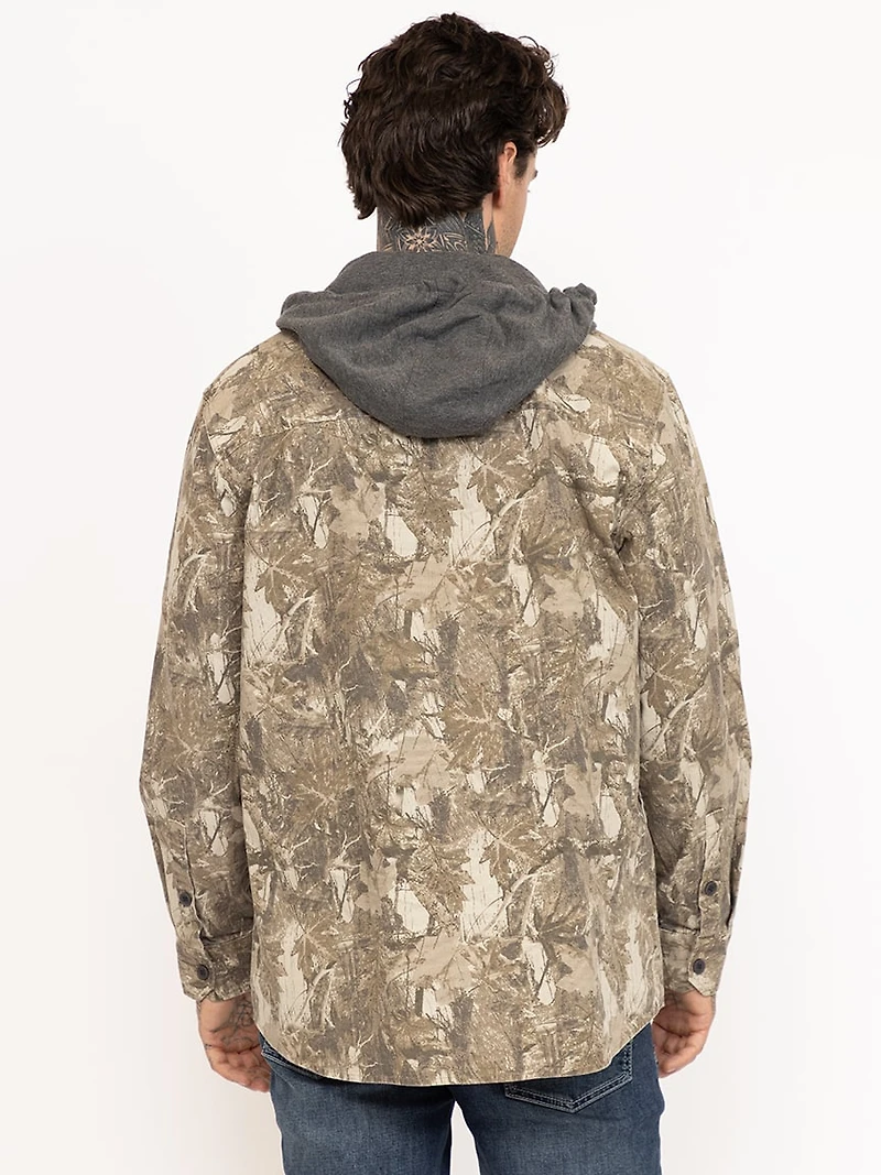 Men's Camo Shacket