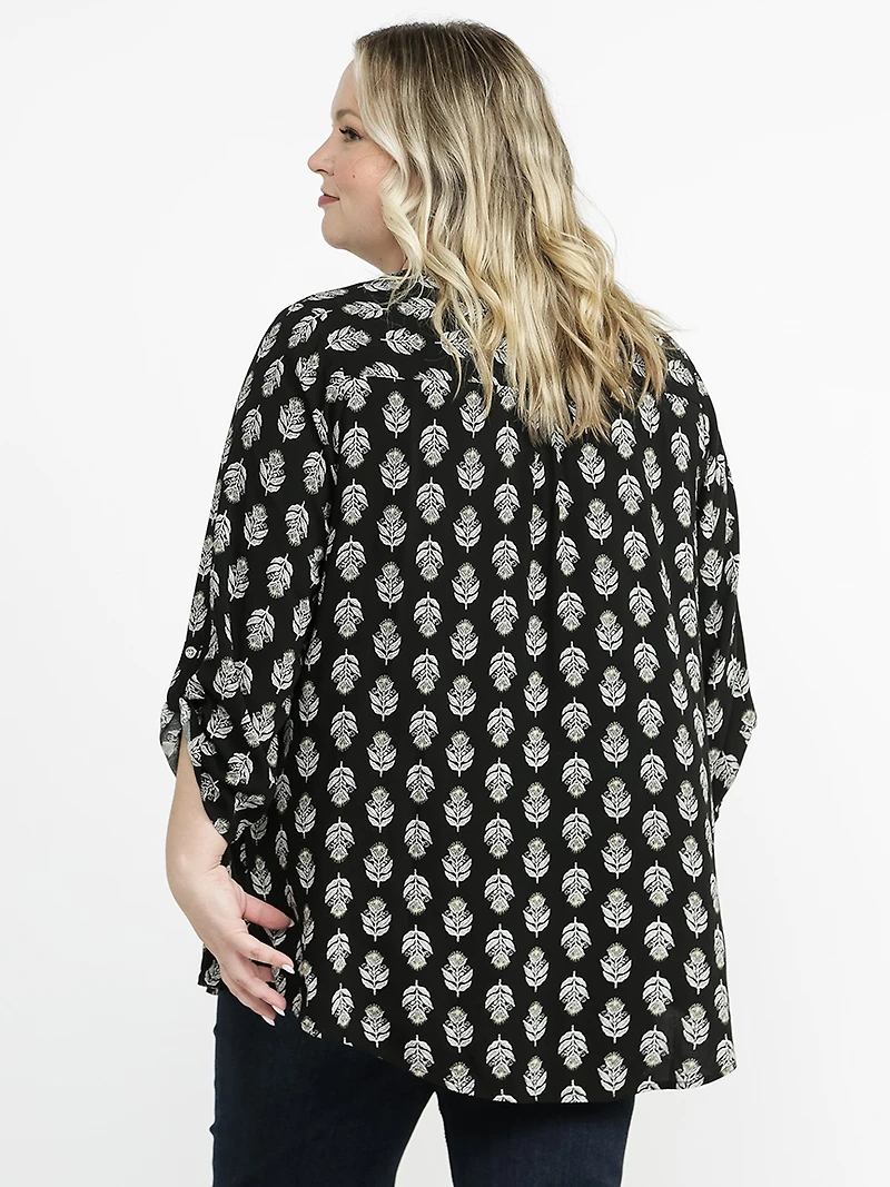 Women's Henley Blouse