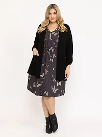 Women's Ribbed Cardigan