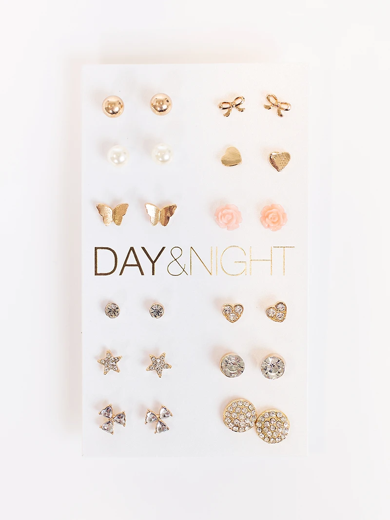 Women's Day & Night Earrings