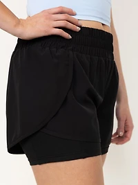 Women's Hybrid 2-In-1 Short