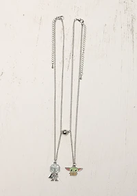 Mando & Grogu BFF Necklace Set