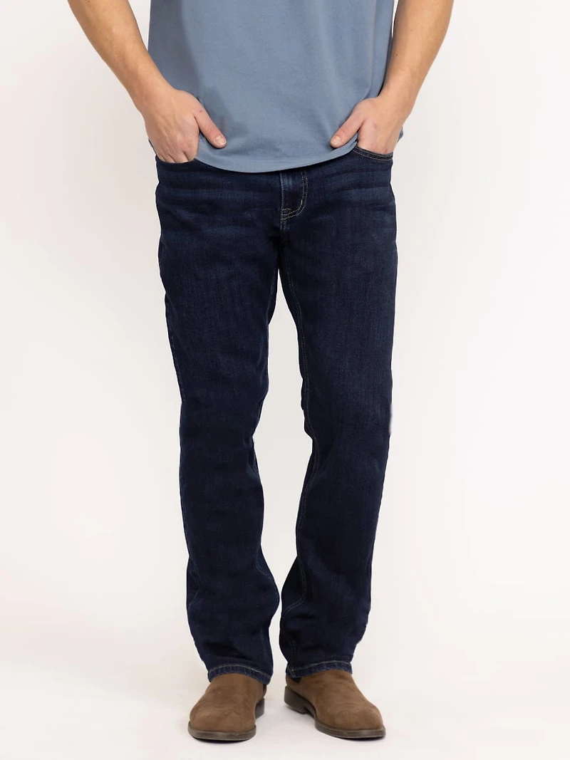 Men's Indigo Relaxed Slim Jeans