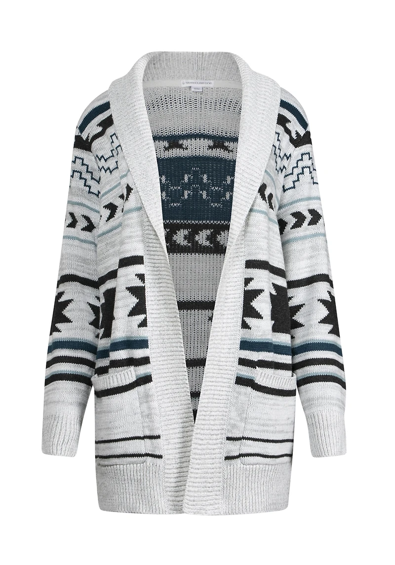 Women's Aztec Pattern Cardigan